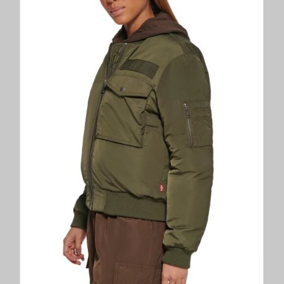 Levi's Flight Bomber Jacket L - Picture 4 of 15